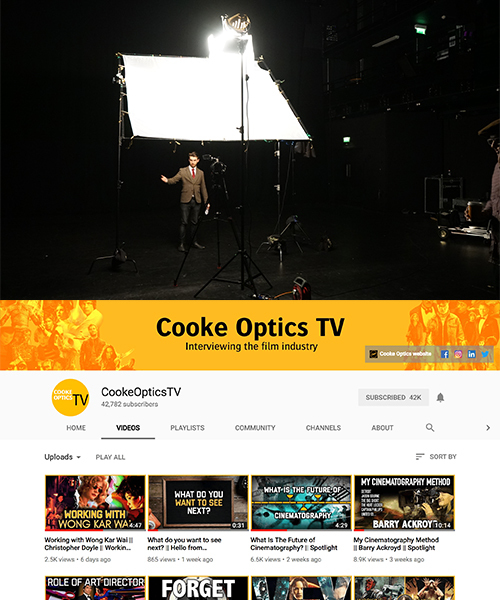 Cooke Optics TV Channel