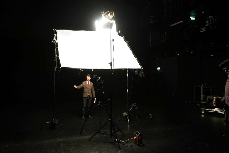 The video production set for the 400 Years web video series by ImageNova